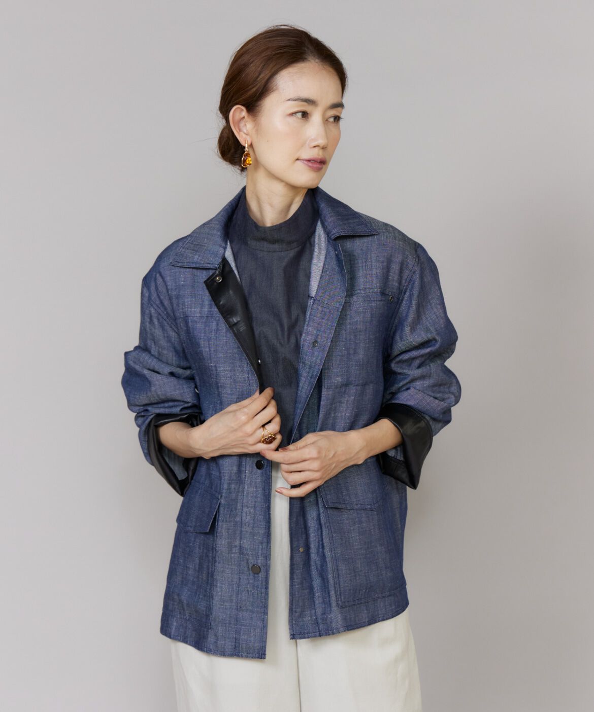 Le Souk「オーバーサイズデニムジャケット」|その他|