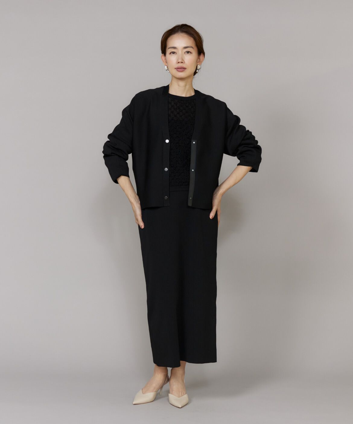 Le Souk「ジャカードニットプルオーバー」|ニット・セーター|