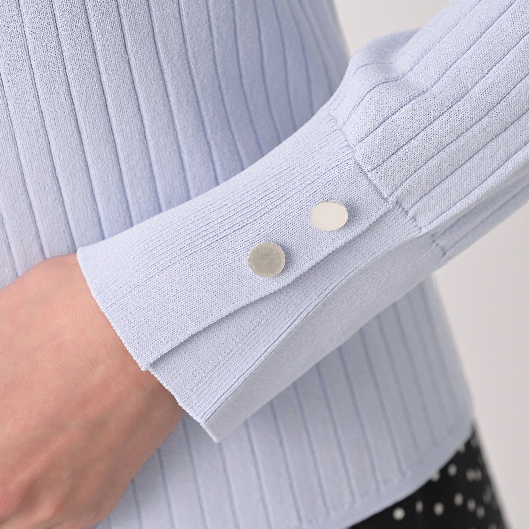 UNTITLED「ワイドリブニットプルオーバー」|ニット・セーター|