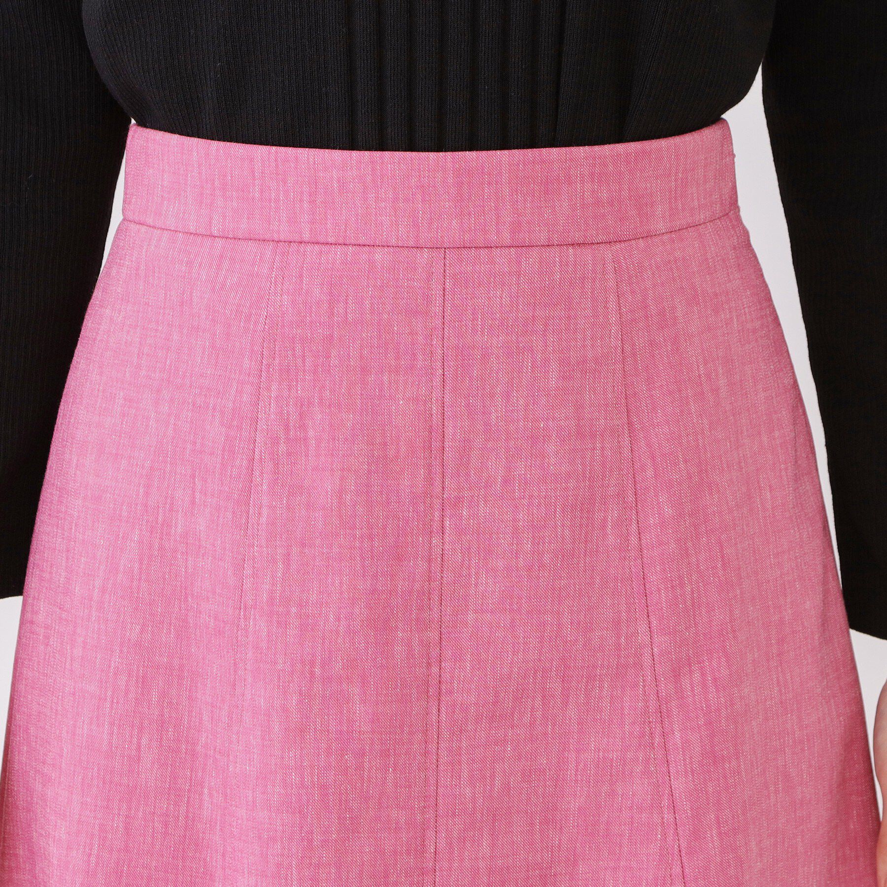 COUP DE CHANCE「【手洗い可／日本製】麻混フレアースカート」|スカート|