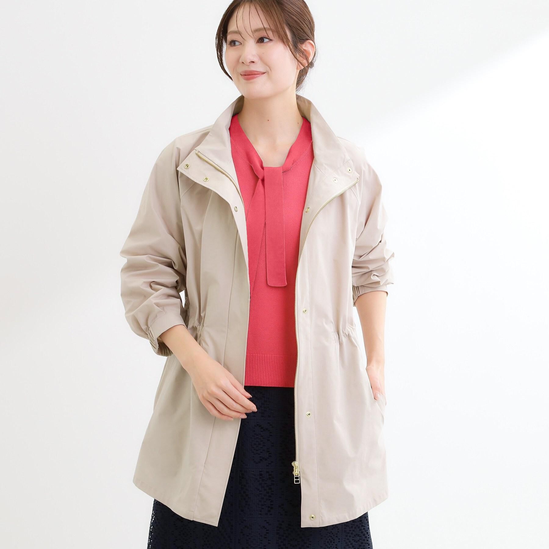 Reflect「ストレッチタフタミドル丈パーカー」|その他|ライトベージュ(05