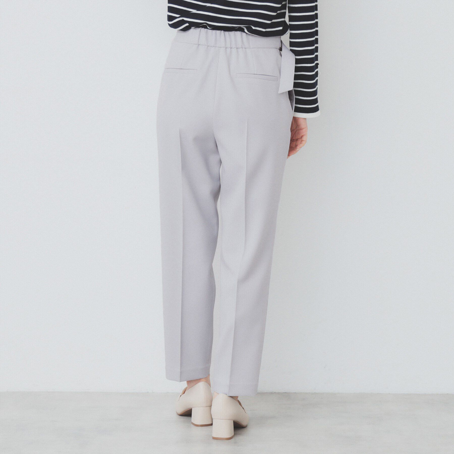 index「サイドバックルストレッチテーパードパンツ【洗濯機可・イージーアイロン・防シワ】」|その他|