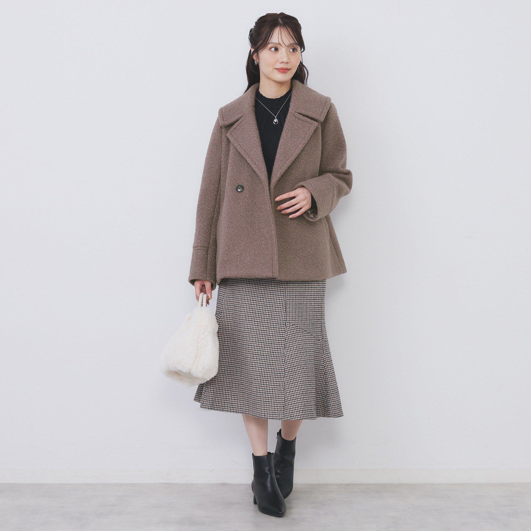 ブークレミドルコート【洗える】（index）｜ルミネのファッション通販