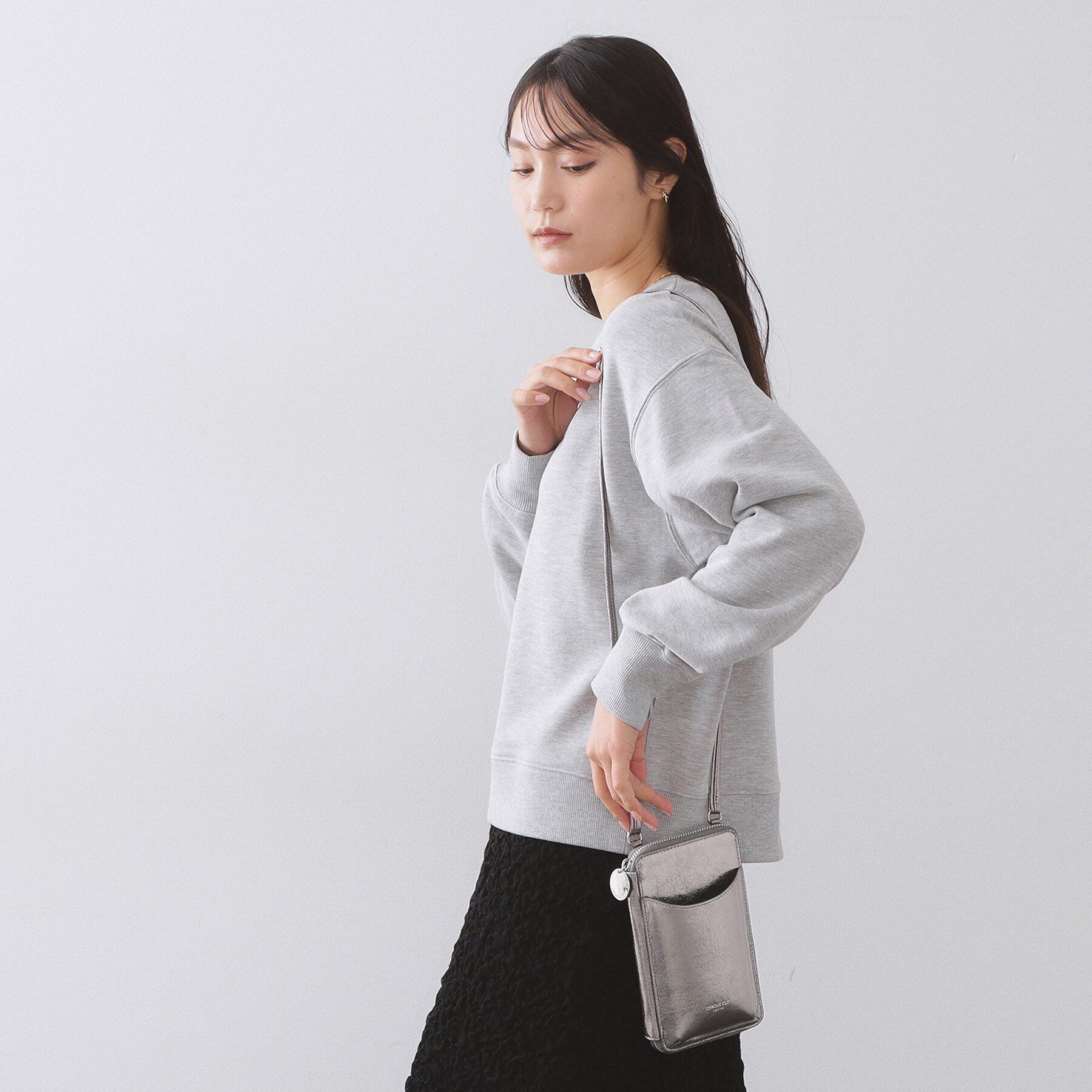 OPAQUE.CLIP「合皮携帯ミニショルダーバッグ」|ショルダー・メッセンジャー|