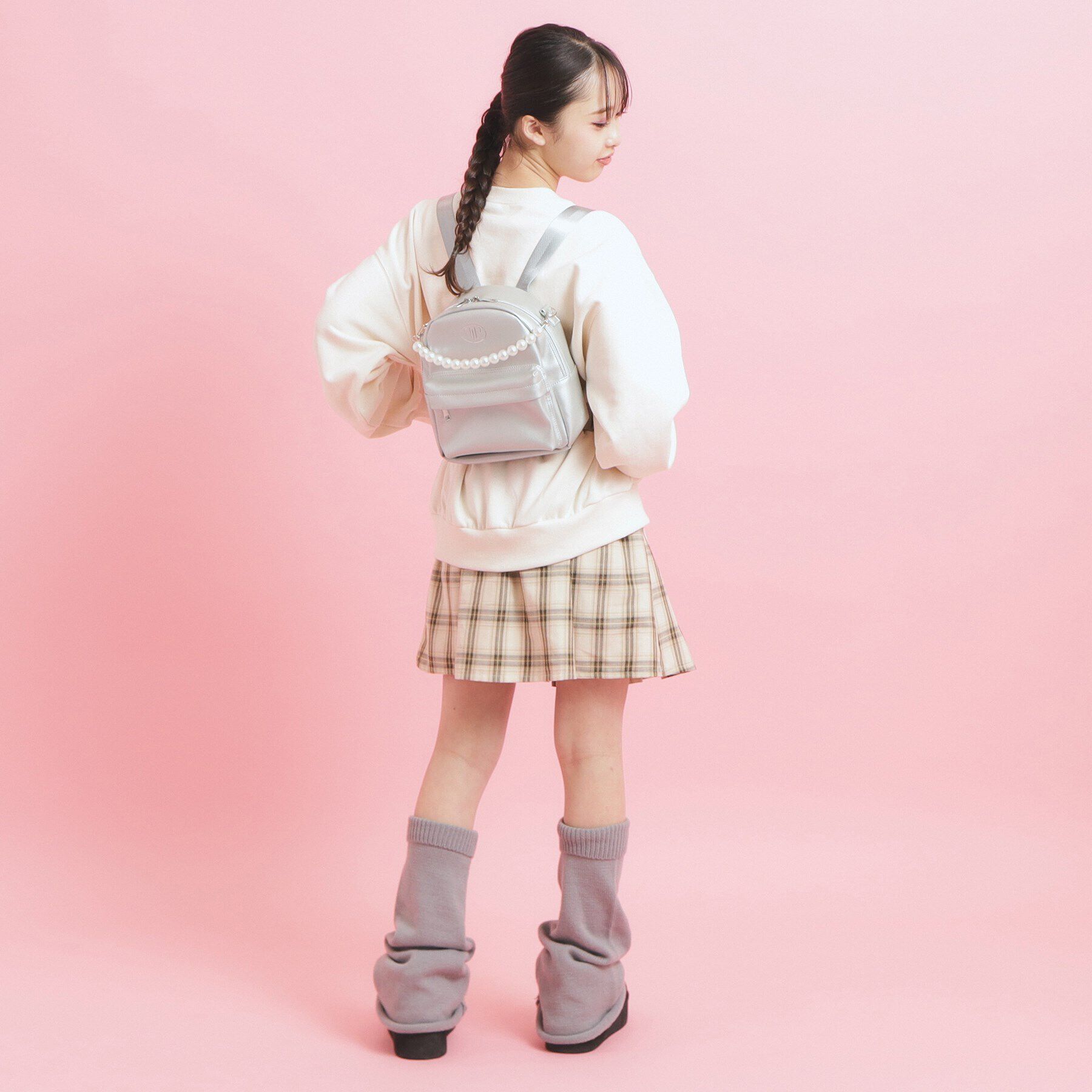 PINK-latte「チャーム付きミニリュック」|リュック|