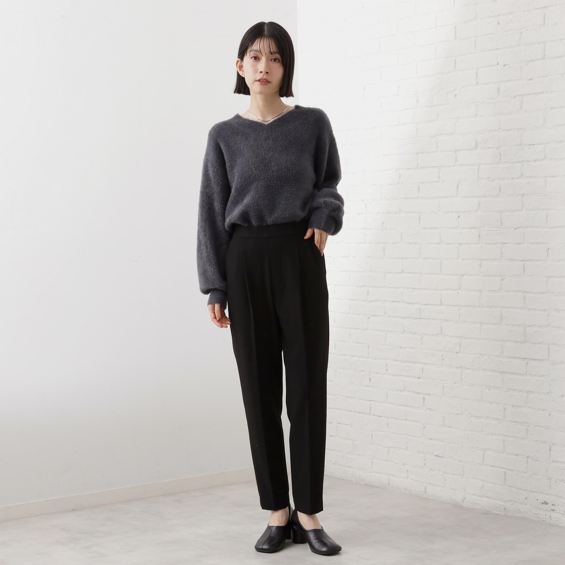 THE SHOP TK「【着丈選べる/XS～XLサイズ】あったか裏起毛テーパードパンツ」|その他|