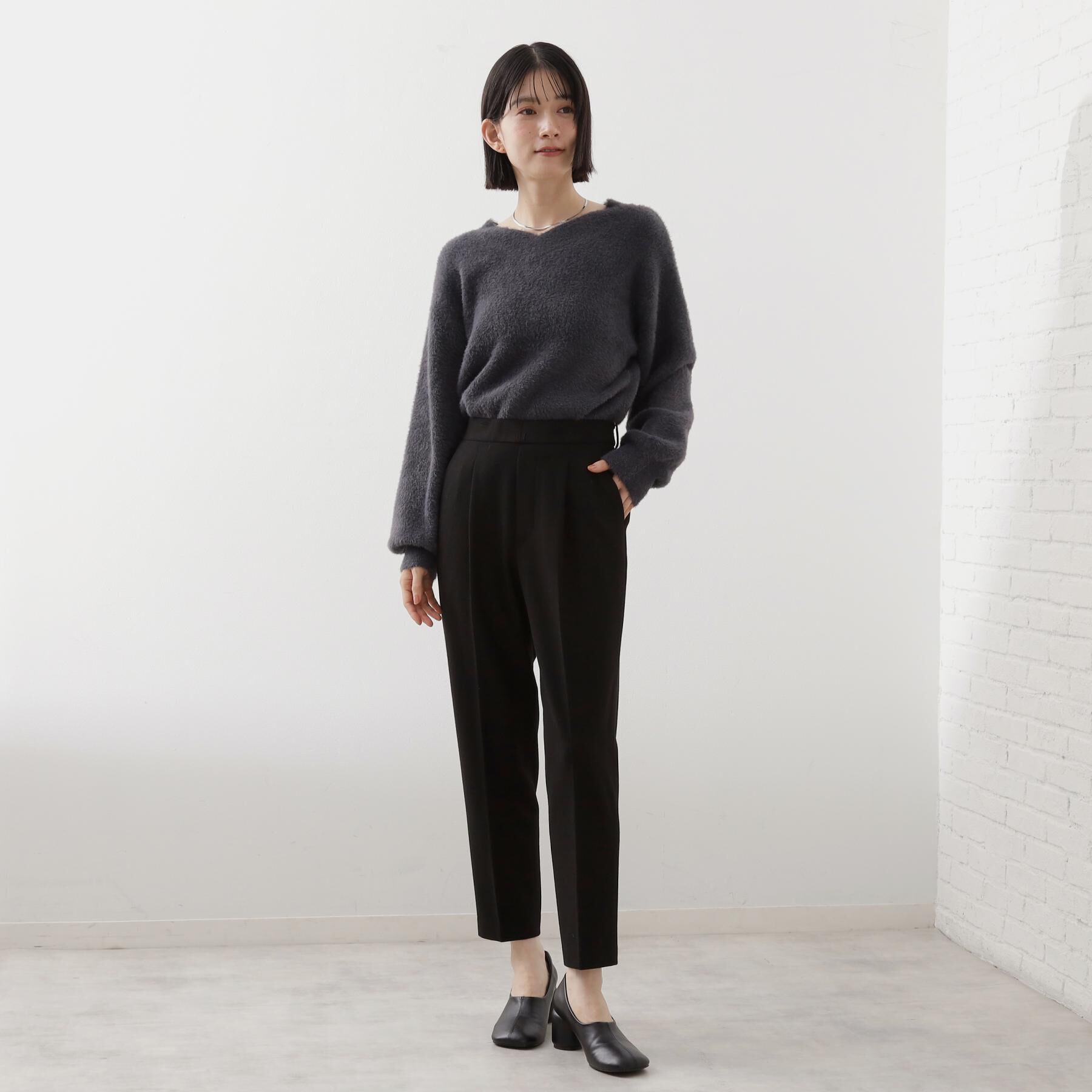 THE SHOP TK「【着丈選べる/XS～XLサイズ】あったか裏起毛テーパードパンツ」|その他|