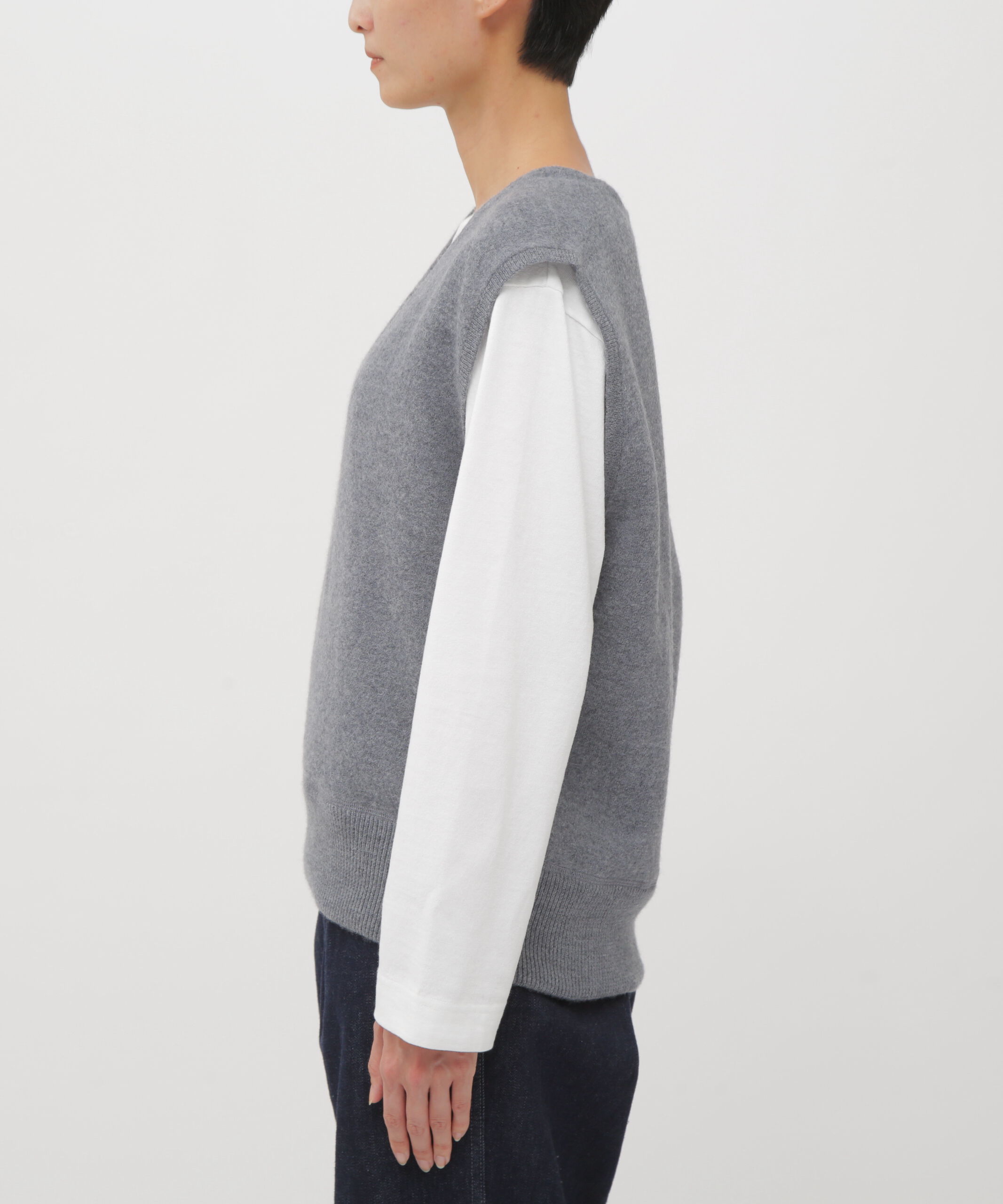 MHL.「FELTED DRY WOOL KNITWEAR」|ニット・セーター|