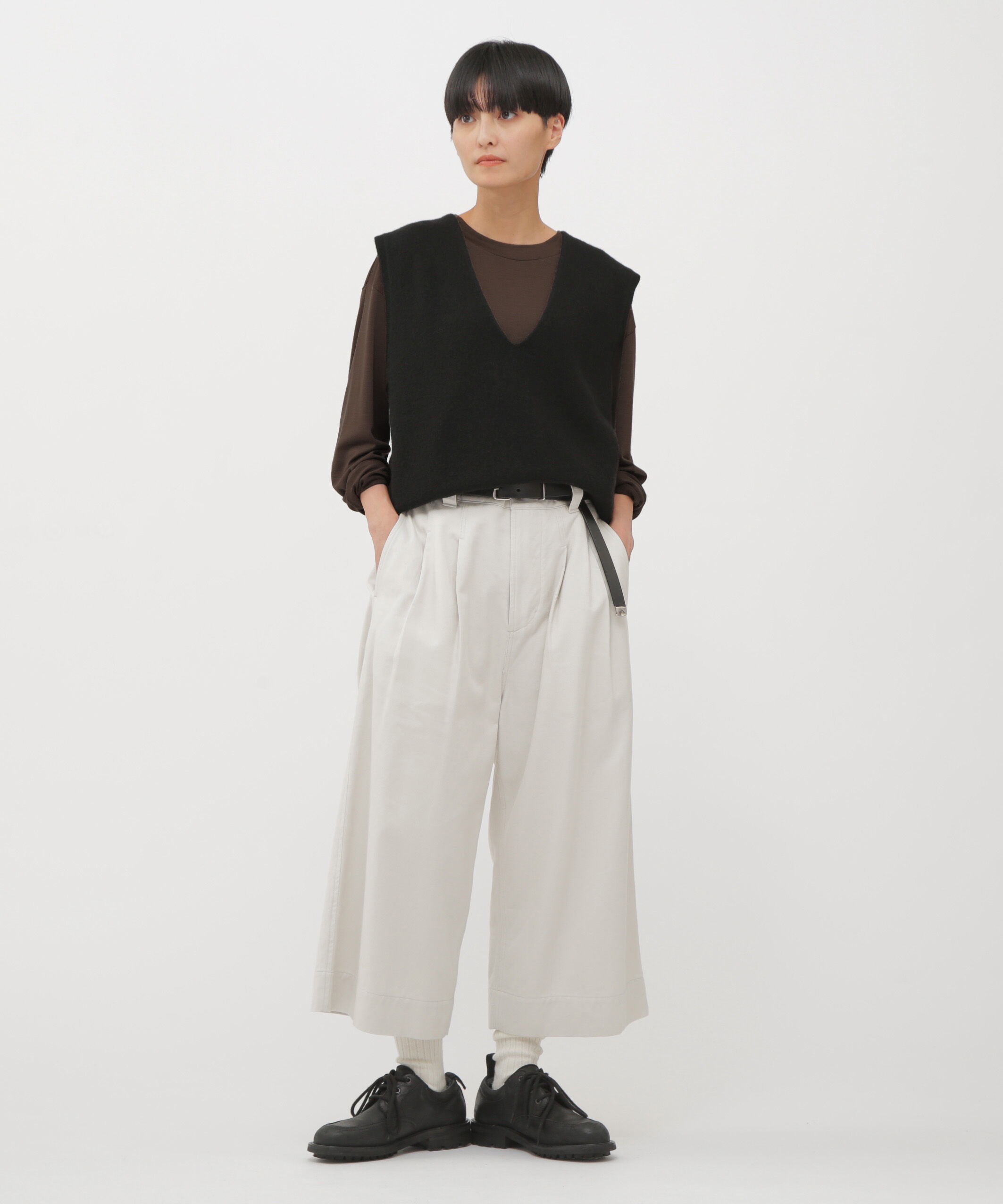 MHL.「FELTED DRY WOOL KNITWEAR」|ニット・セーター|