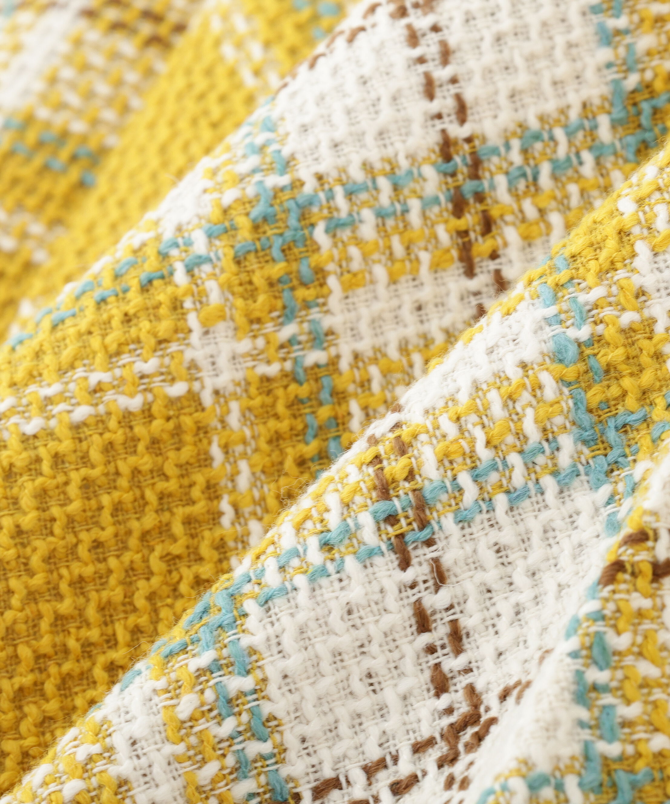  「ループヤーンチェックミニスカート」|スカート|