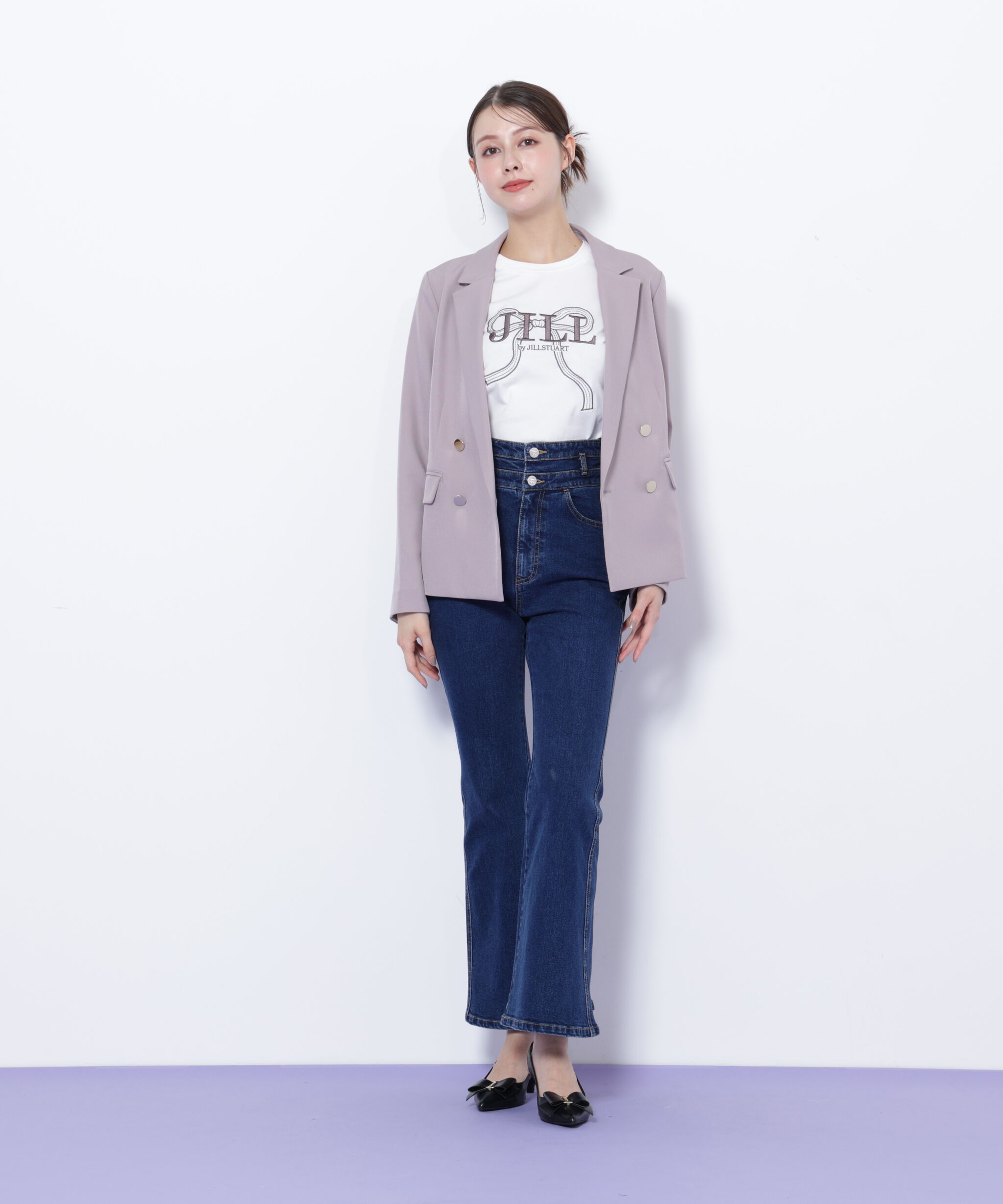  「＜セットアップ対応＞ベーシックツイルダブル釦ジャケット」|その他|