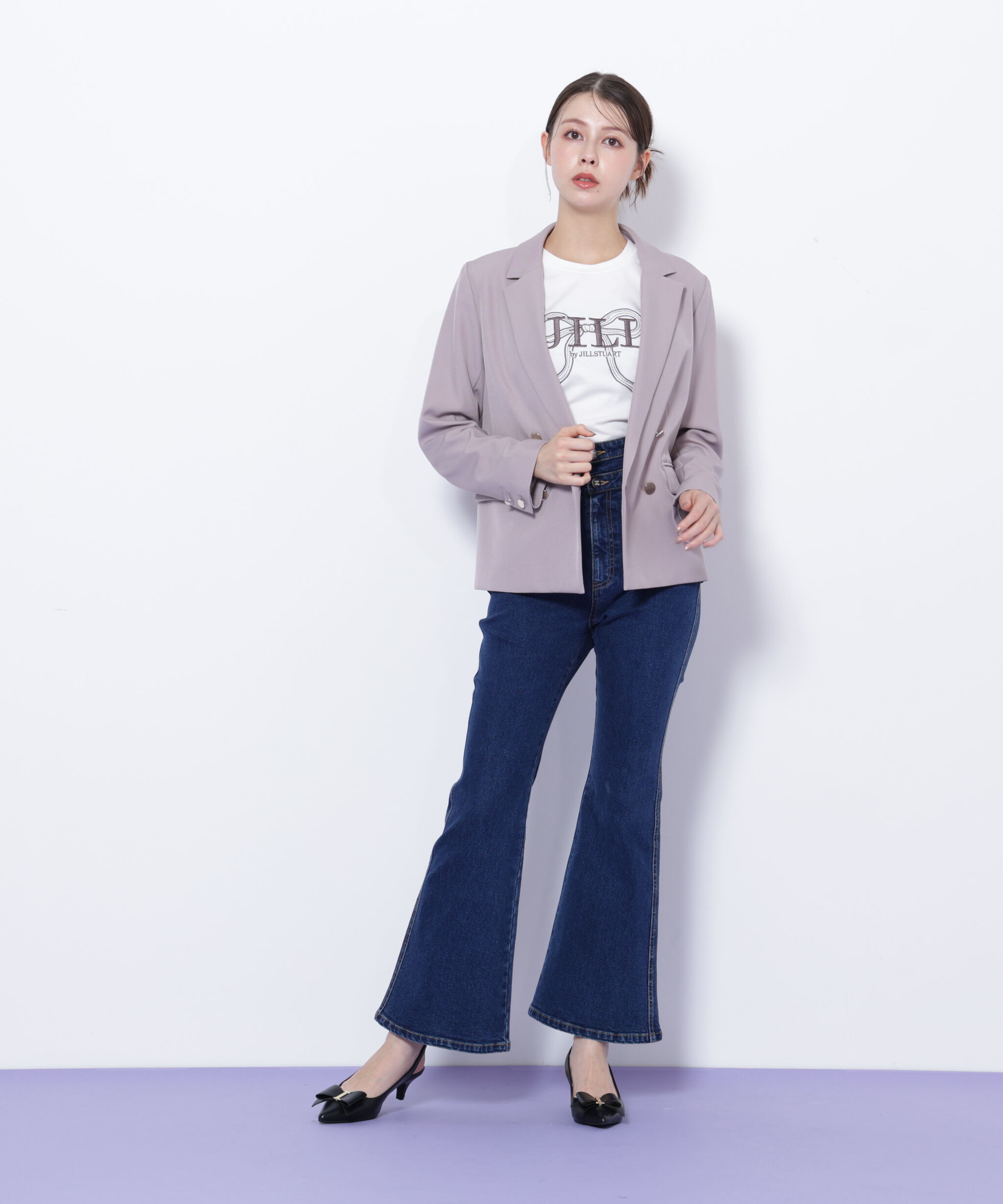  「＜セットアップ対応＞ベーシックツイルダブル釦ジャケット」|その他|