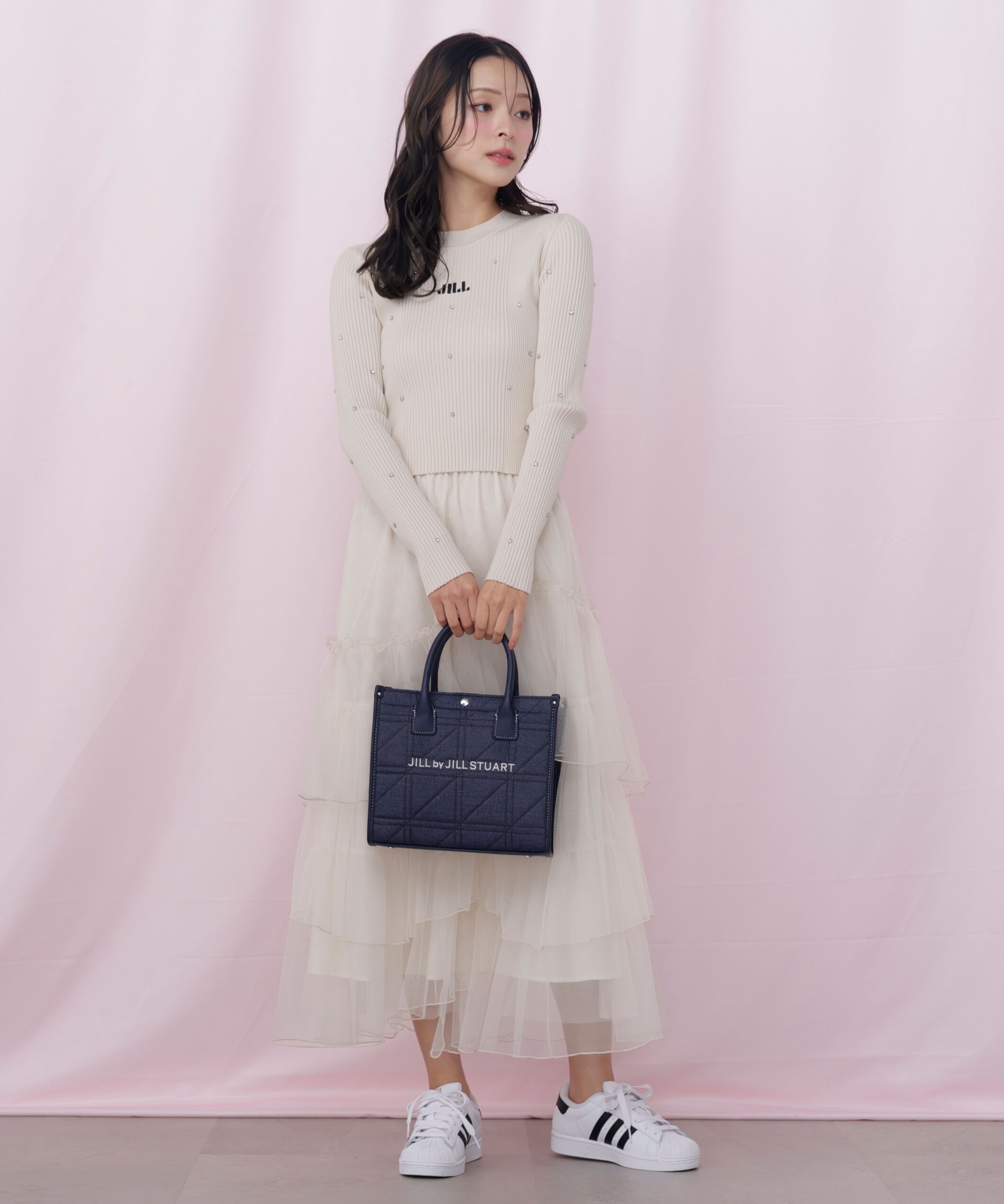  「チュールランダムティアードスカート」|スカート|