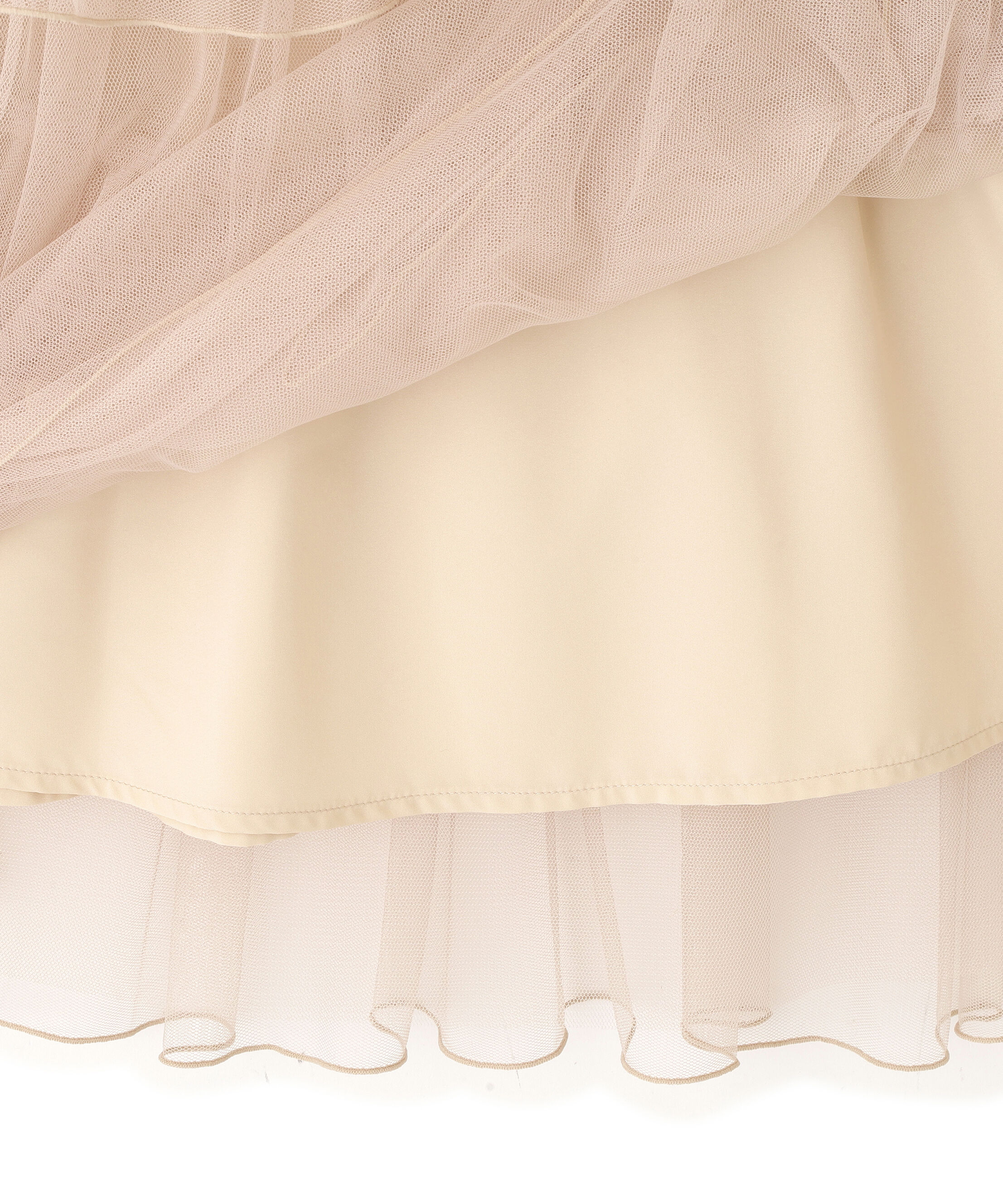  「チュールランダムティアードスカート」|スカート|