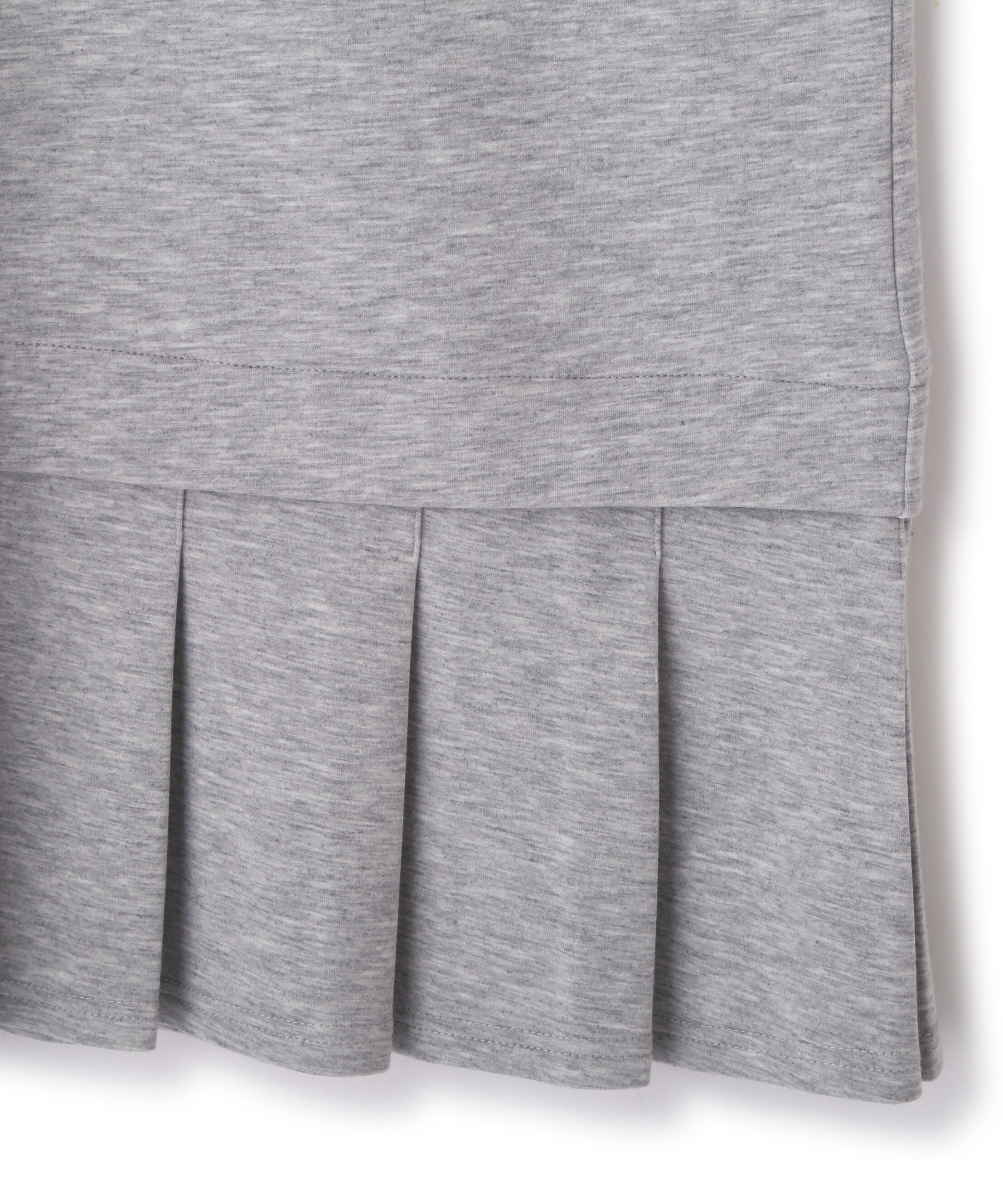  「スウェットプリーツミニワンピース」|ワンピース|