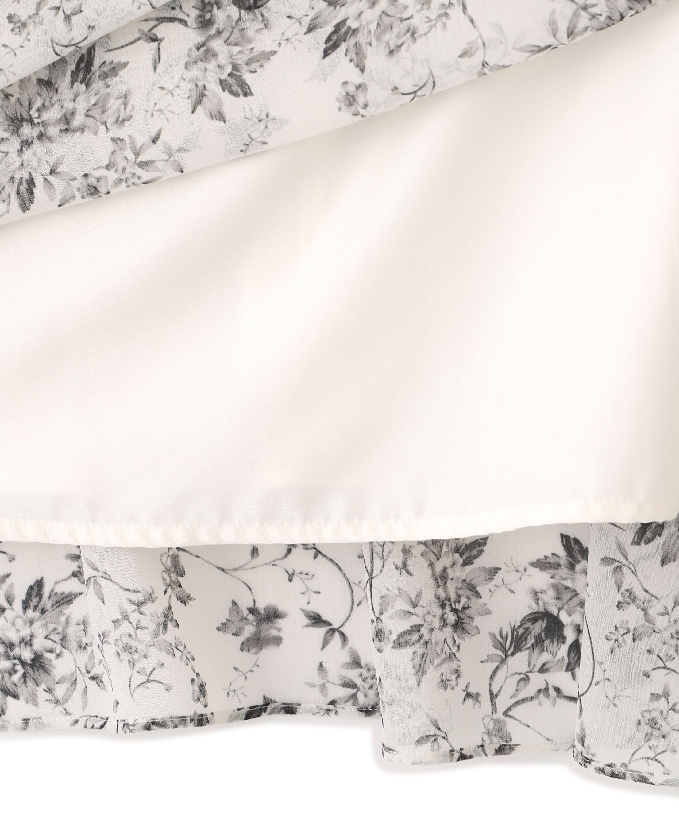  「花柄ボリュームフリルワンピース」|ワンピース|