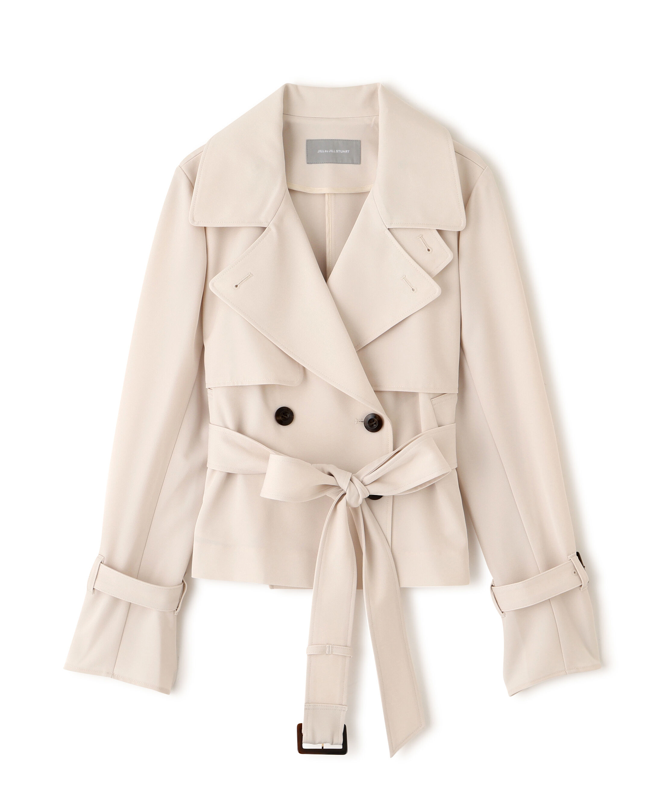  「スタンドカラーショートトレンチコート」|その他|