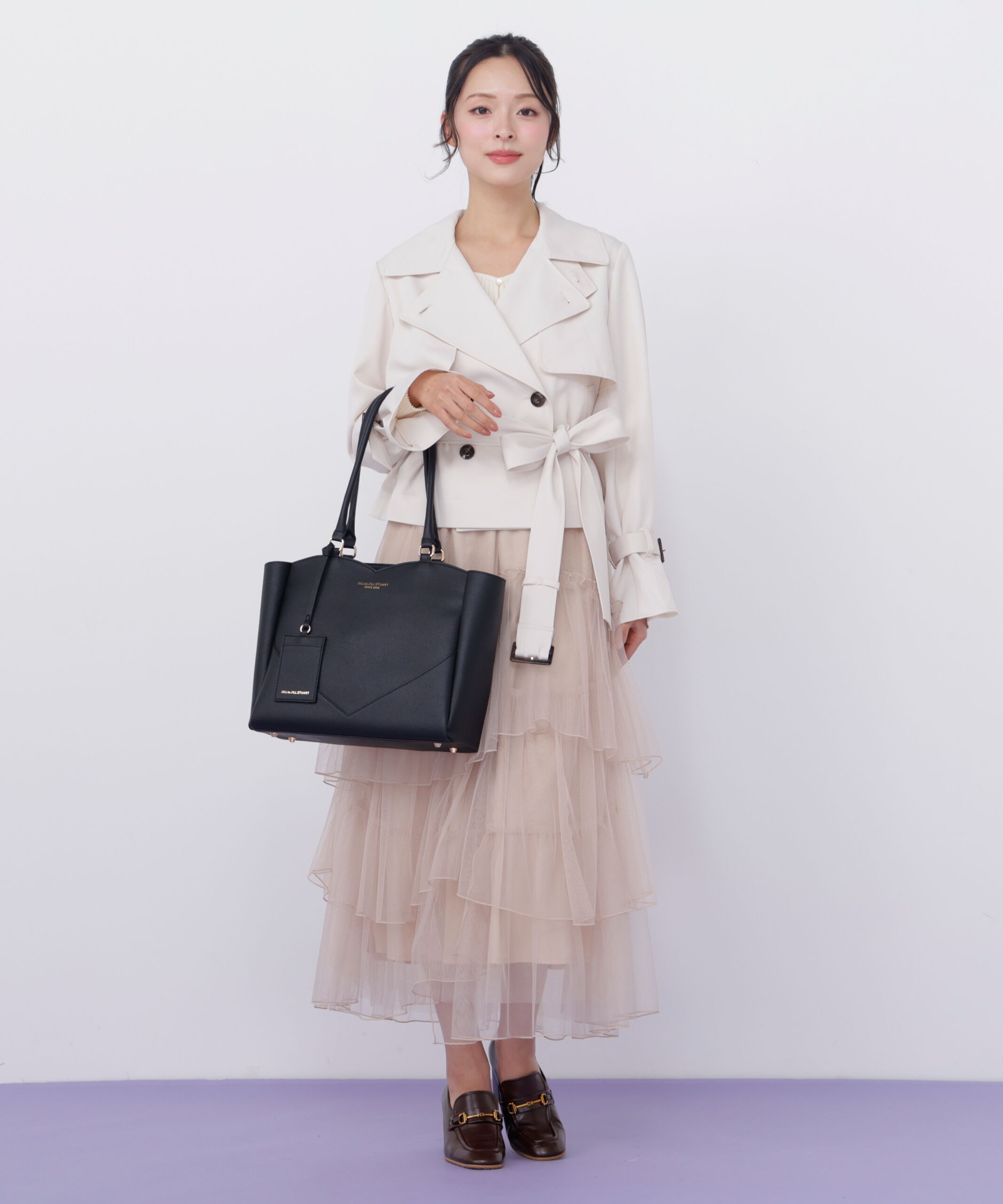  「スタンドカラーショートトレンチコート」|その他|