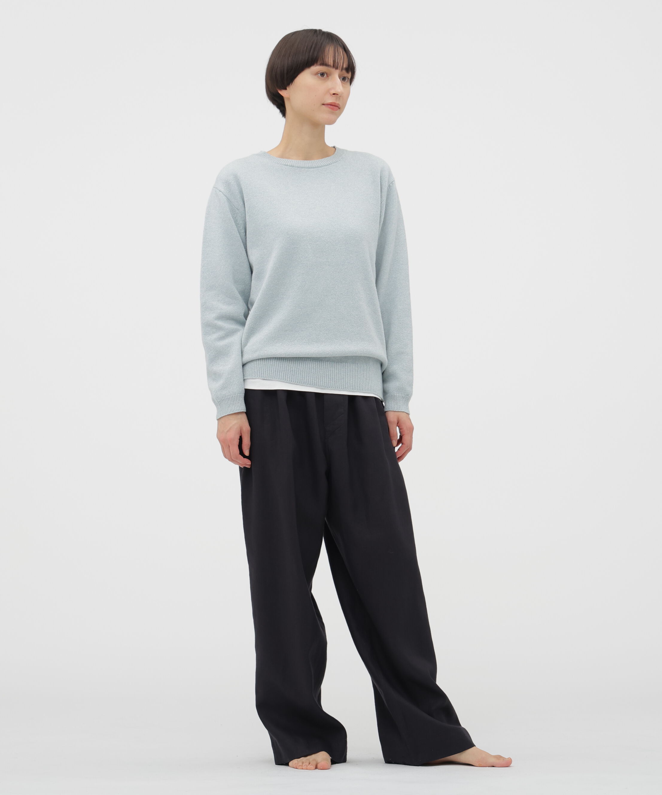 MARGARET HOWELL HOUSEHOLDGOODS「WOOL COTTON KNITWEAR」|ニット・セーター|