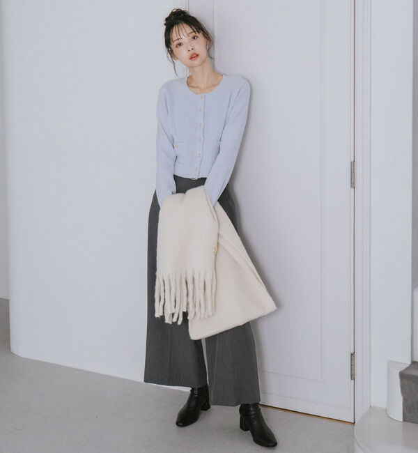 archives「モールケーブル金ボタンニットカーディガン」|カーディガン|