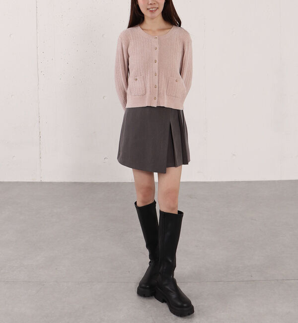 archives「モールケーブル金ボタンニットカーディガン」|カーディガン|