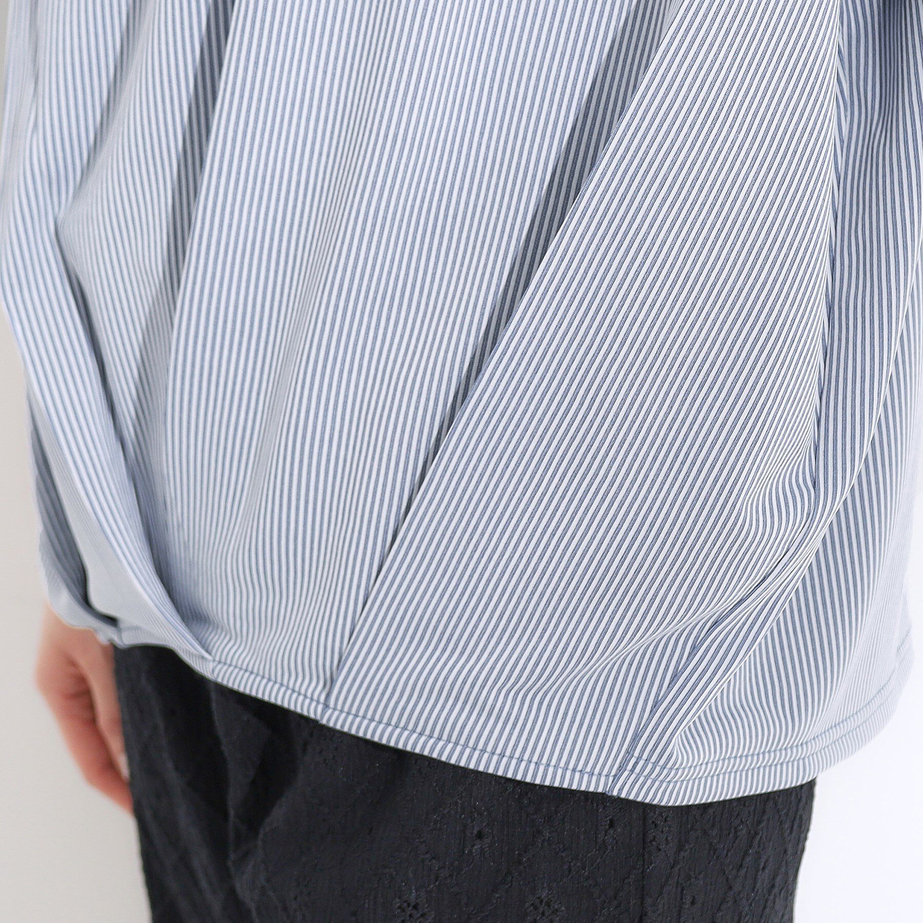 SHOO･LA･RUE「【ひんやり/UV】高気温でも快適に インせず決まるドルマントップス」|Tシャツ・カットソー|