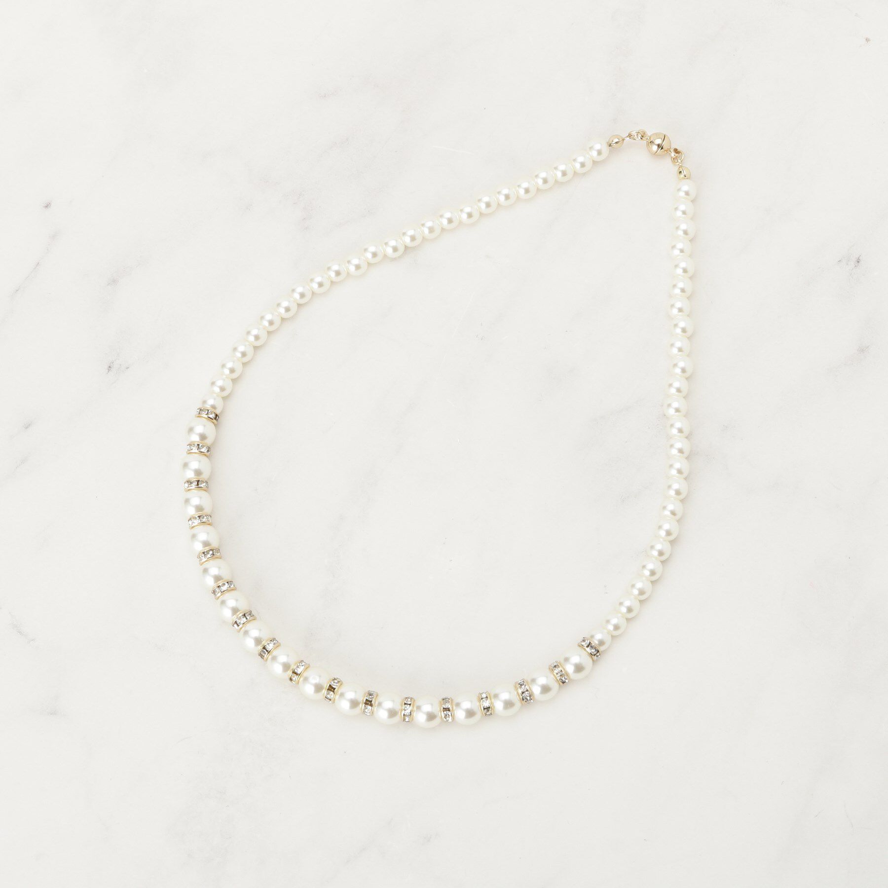 SHOO･LA･RUE「【セレモニー】ロンデルマグネットネックレス」|ネックレス|