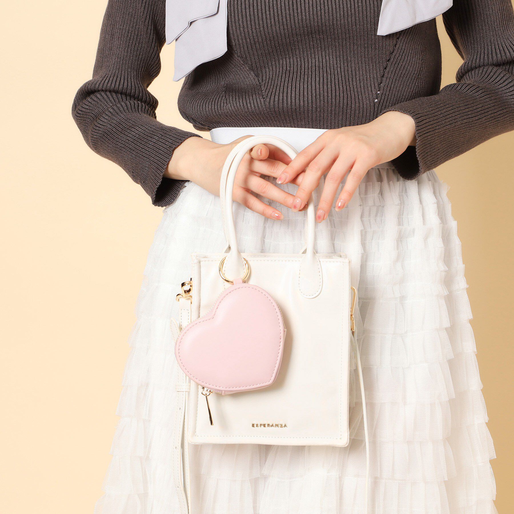 ESPERANZA「【VALENTINE Collection】ハートショルダーバッグ」|ショルダー・メッセンジャー|