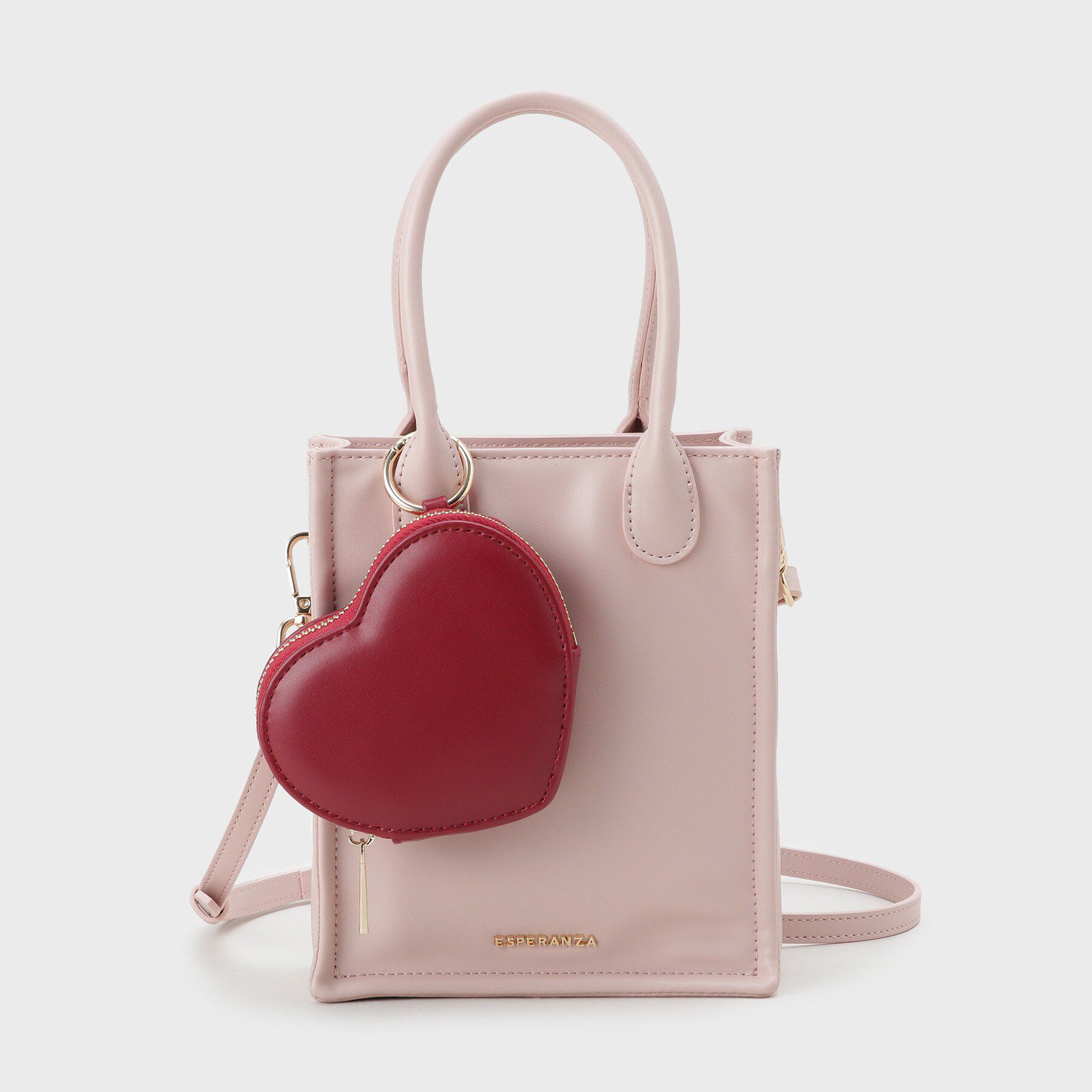 ESPERANZA「【VALENTINE Collection】ハートショルダーバッグ」|ショルダー・メッセンジャー|