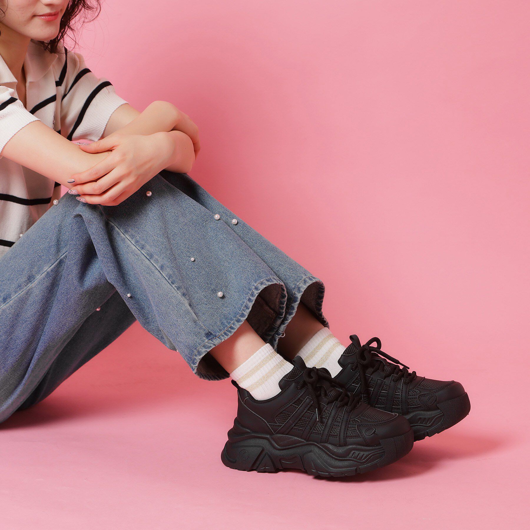 csT&P「厚底スニーカー」|スニーカー|