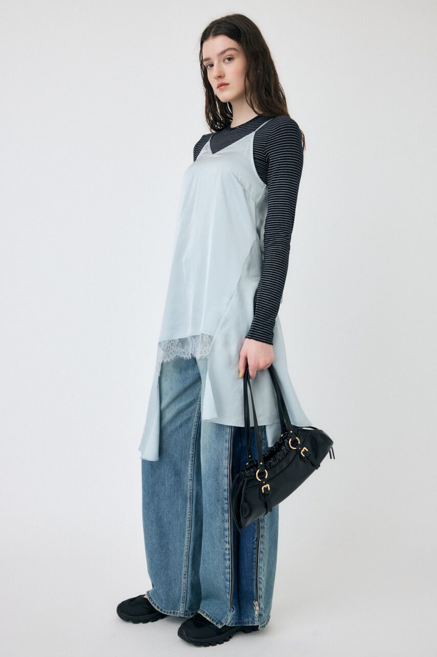 MOUSSY「WASHER スリップドレス」|ワンピース|