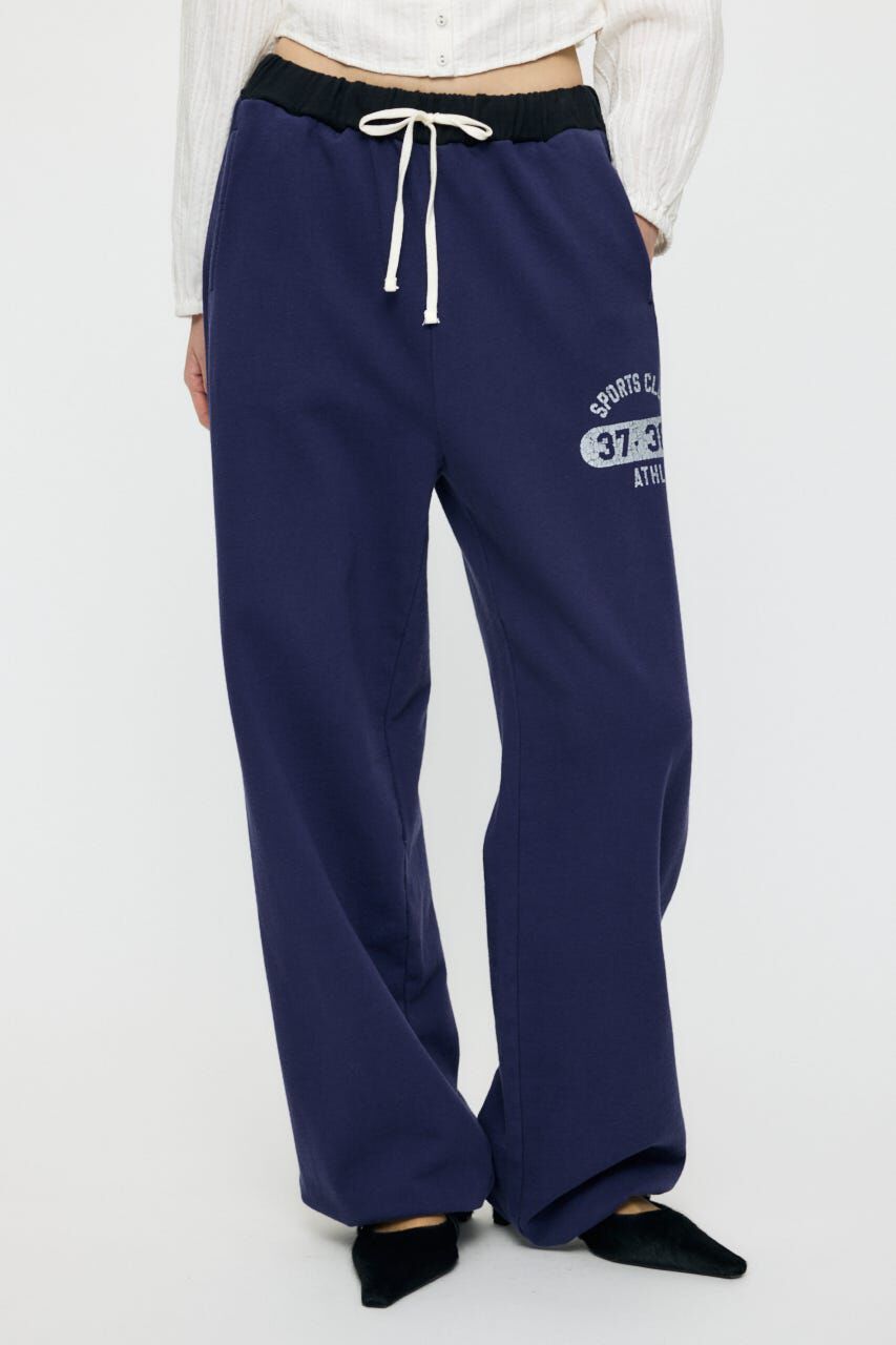 MOUSSY「VERSITY LOGO SWEAT パンツ」|その他|NVY