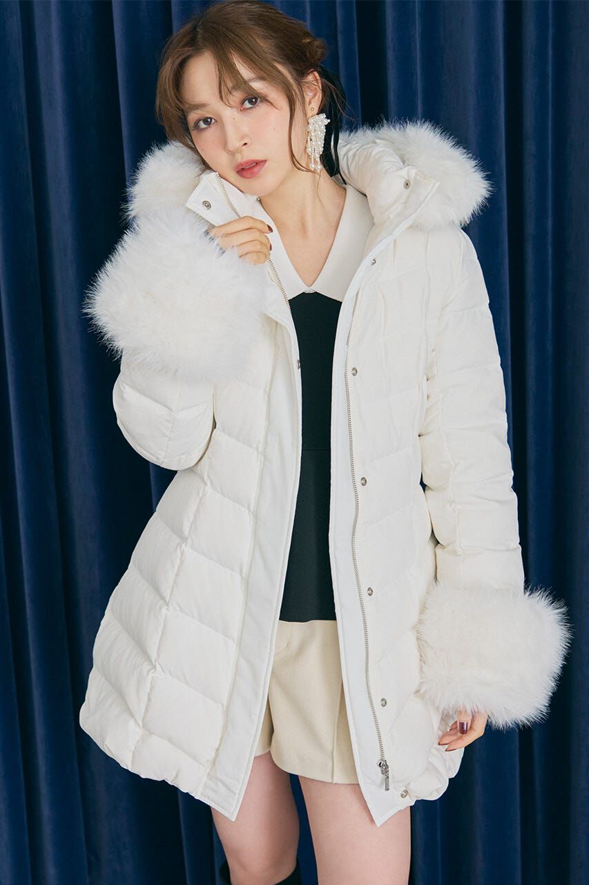 Aラインダウンワンピコート（rienda）｜ルミネのファッション通販