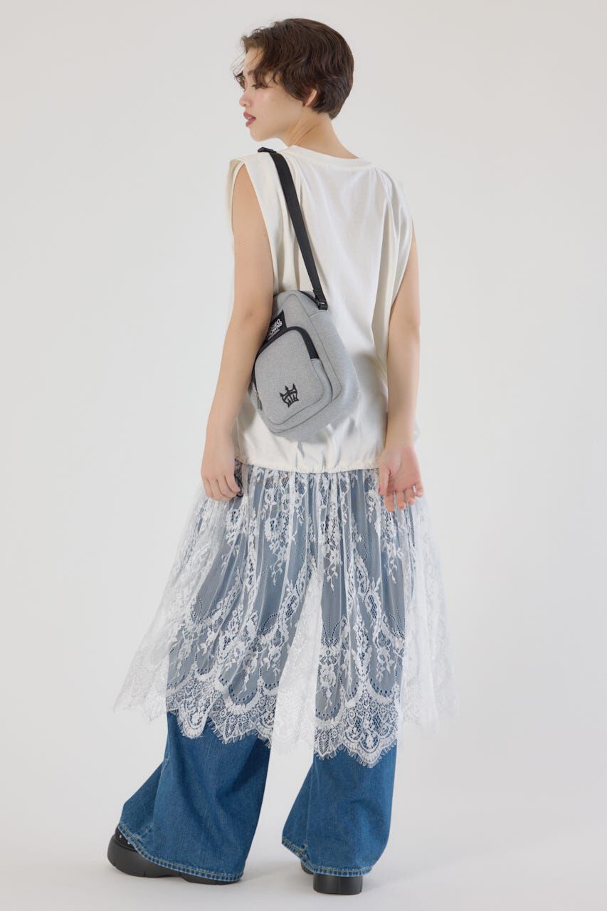 RODEO CROWNS「レースドッキングブラウジングワンピース」|ワンピース|