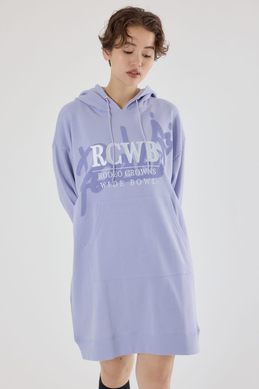 RODEO CROWNS「シャドーロゴパーカーワンピース」|ワンピース|
