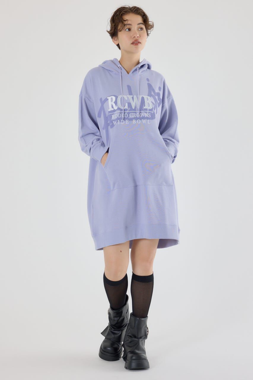 RODEO CROWNS「シャドーロゴパーカーワンピース」|ワンピース|