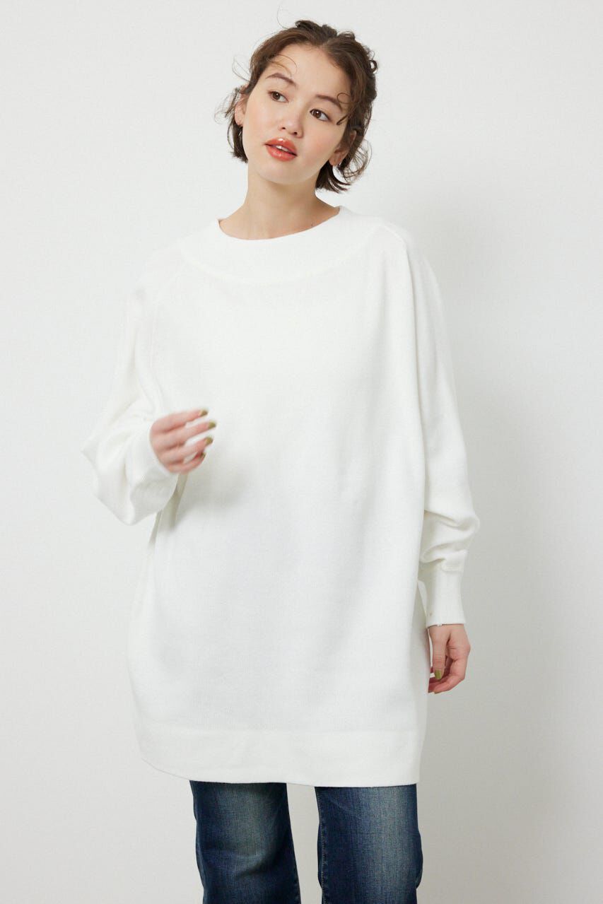 RODEO CROWNS「スウェットライクオフショルニットワンピース」|ワンピース|