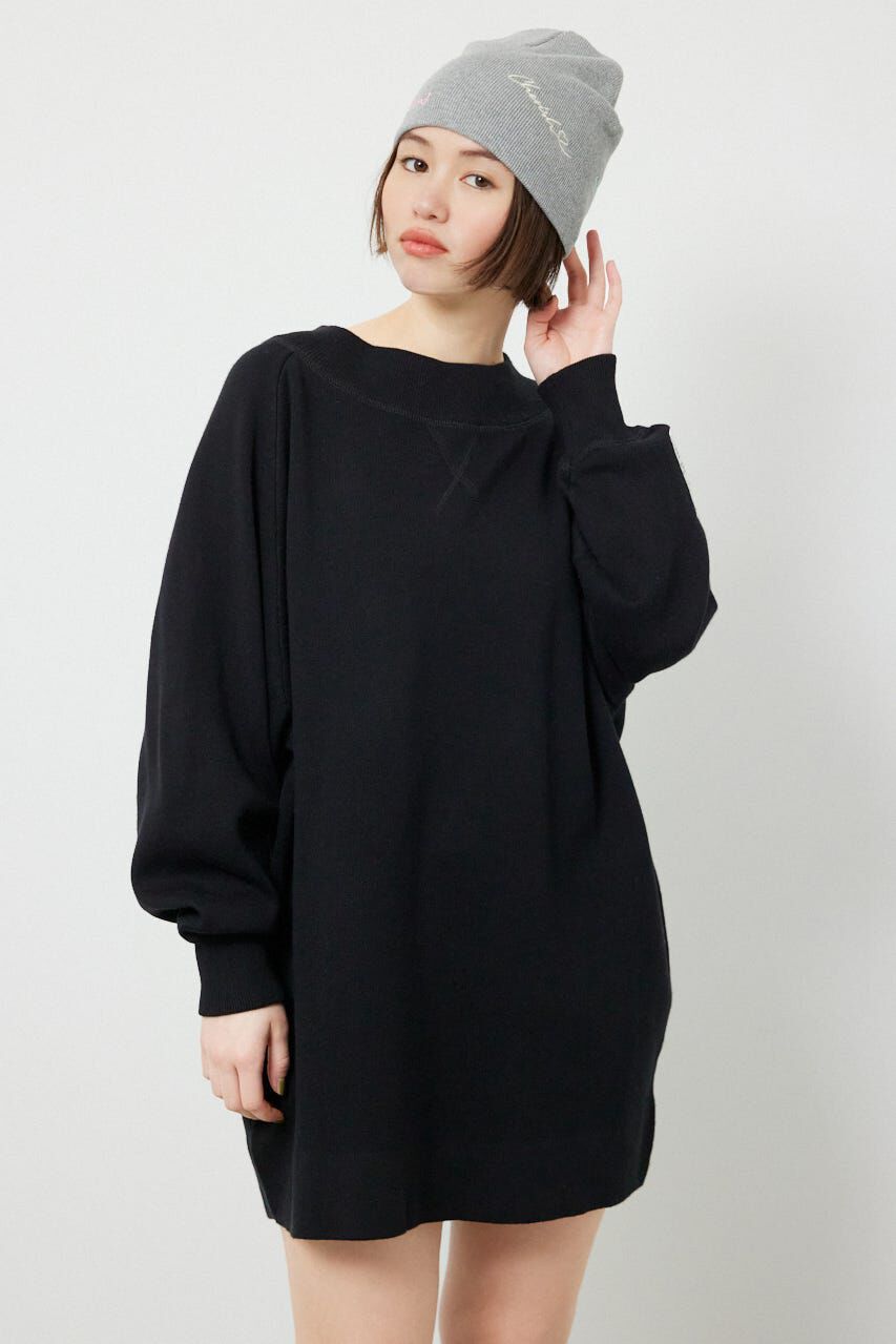 RODEO CROWNS「スウェットライクオフショルニットワンピース」|ワンピース|
