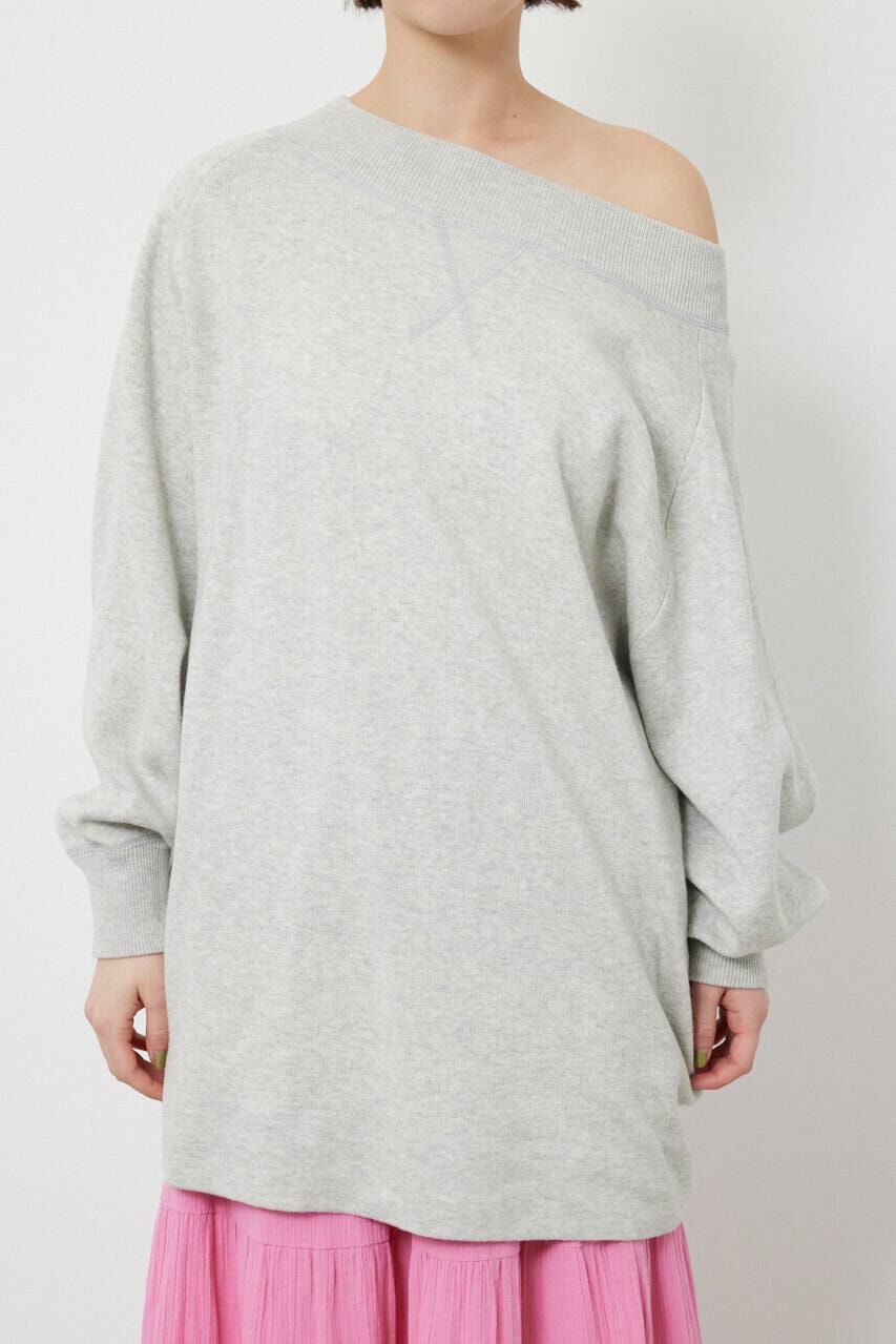 RODEO CROWNS「スウェットライクオフショルニットワンピース」|ワンピース|