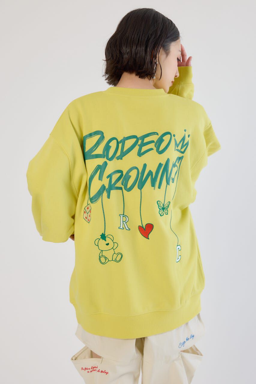 RODEO CROWNS「Dangling Charmsスウェット」|パーカー|