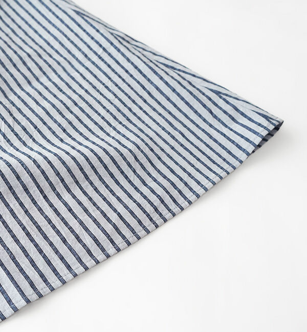 休日と詩「小さなポケットのロングシャツ」|シャツ・ブラウス|