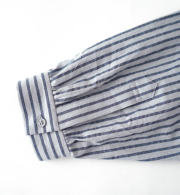 休日と詩「小さなポケットのロングシャツ」|シャツ・ブラウス|