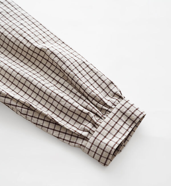 休日と詩「小さなポケットのロングシャツ」|シャツ・ブラウス|