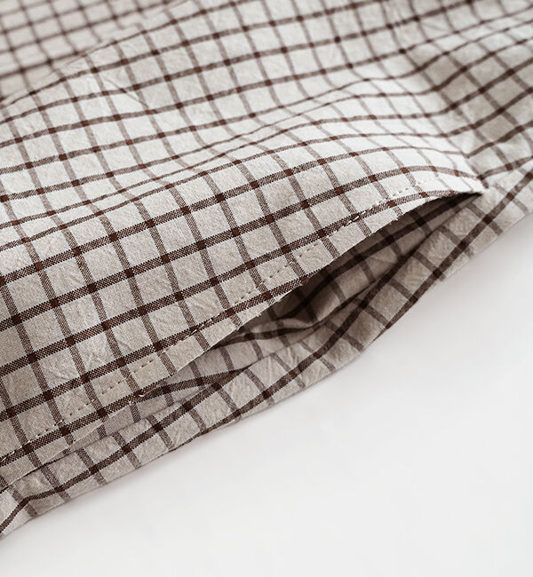 休日と詩「小さなポケットのロングシャツ」|シャツ・ブラウス|