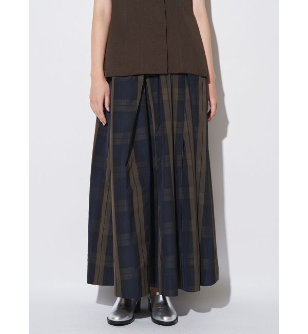 ELENDEEK「CROSS TUCK GATHER SK」|スカート|