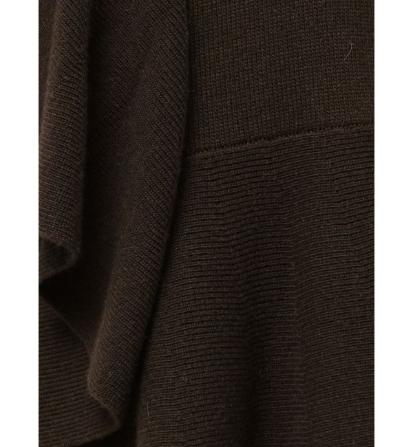 ELENDEEK「SHOULDER FRILL PEPLUM KT」|ニット・セーター|