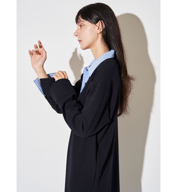 ELENDEEK「BICOLOR POLO OP」|ワンピース|