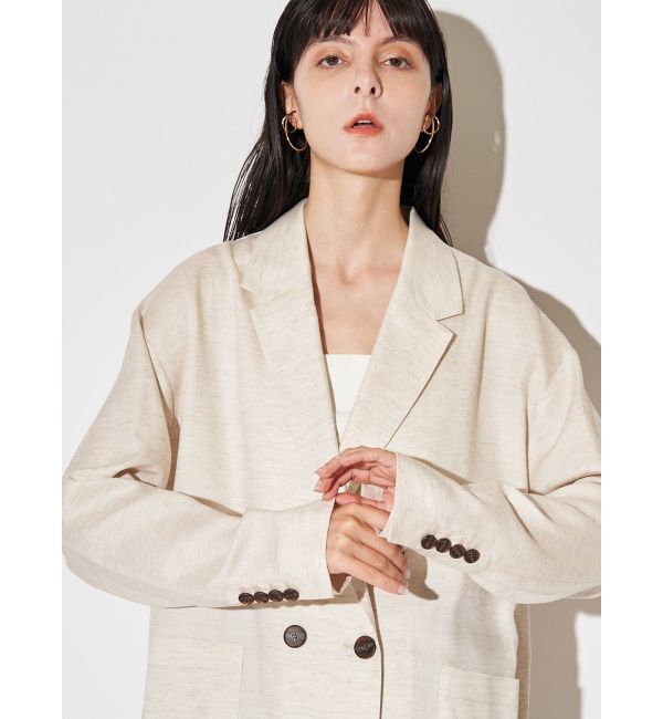 ELENDEEK「BACK CROSS TAILORED JK」|テーラードジャケット|