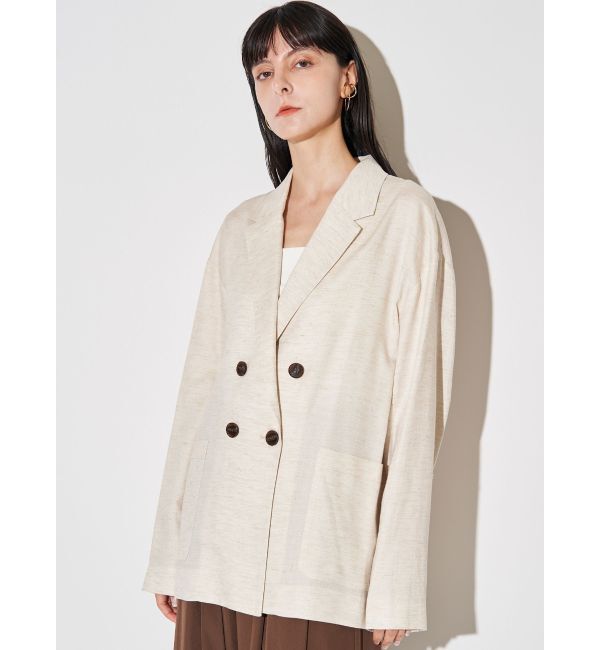 ELENDEEK「BACK CROSS TAILORED JK」|テーラードジャケット|