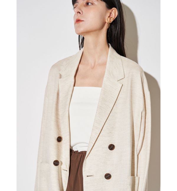 ELENDEEK「BACK CROSS TAILORED JK」|テーラードジャケット|